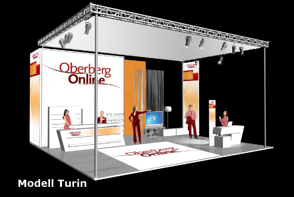 Messestand mieten | Showroom für Messestände 2 | Branding Konfigurator