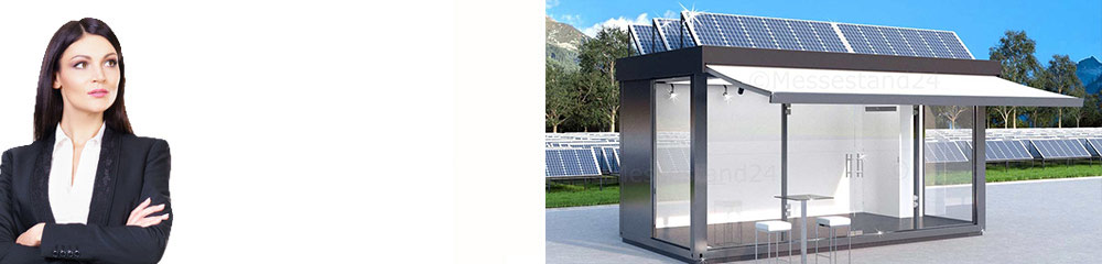 Eine Photovoltaikanlage, die Zukunft auch auf dem Containerdach!
