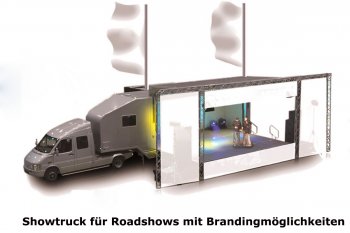 Roadshow Showtruck online konfigurierbar