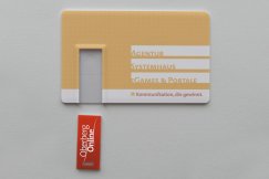 USB Karte mit abnehmbaren Speicher