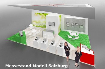 Hochwertige Materialien, Präsentationsdisplays und ein dynamisches Design