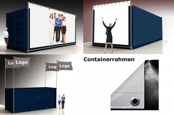 Containerrahmen für Event- und Messecontainer