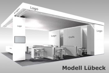 Messestand in Norddeutschland